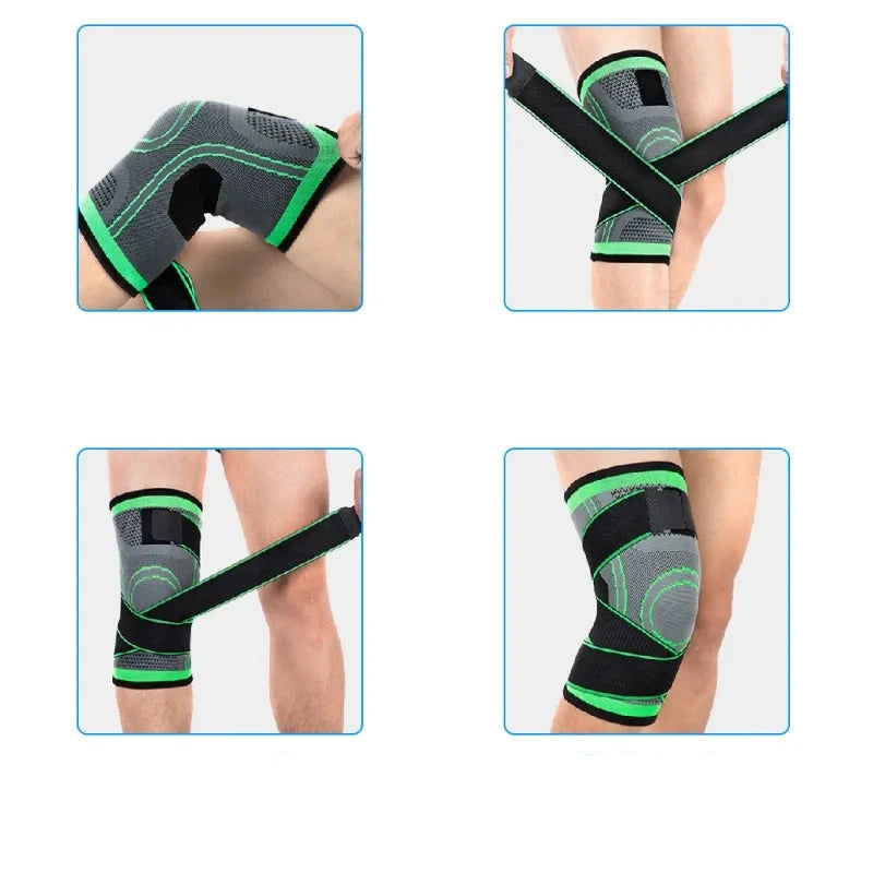 Joelheira Fitness Ajustável Esportiva Compressão