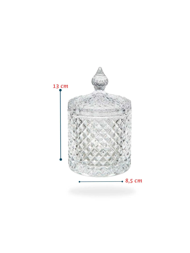 Bomboniere E Baleiro De Vidro Bico De Jaca - Dolce Home