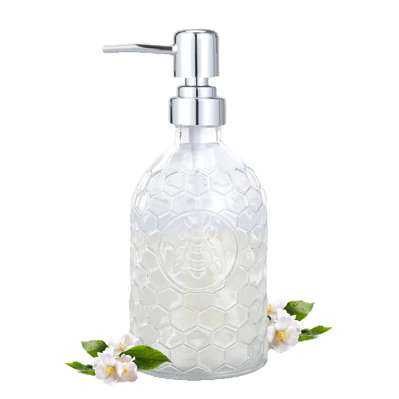 Dispenser de Sabonete Líquido de Vidro 500ml