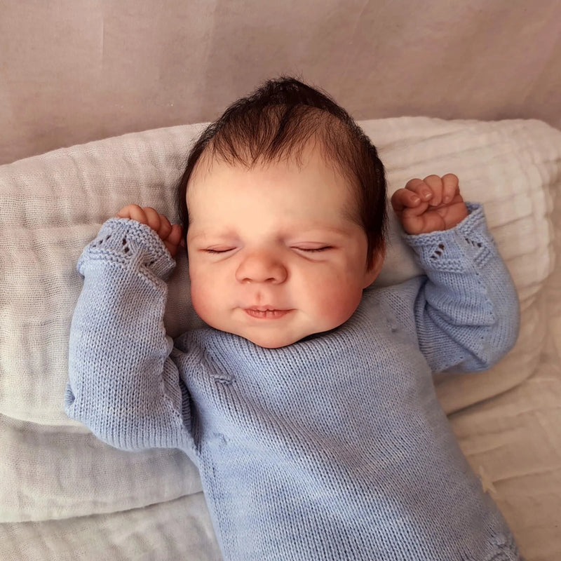Bebê Reborn Menino Dormindo - Brian