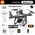 Xiaomi KY102 Drone 8K Câmera Dupla Profissional 10000M Quadricóptero Sem Escovas Evitação de Obstáculos Fluxo Óptico Drone Aéreo RC