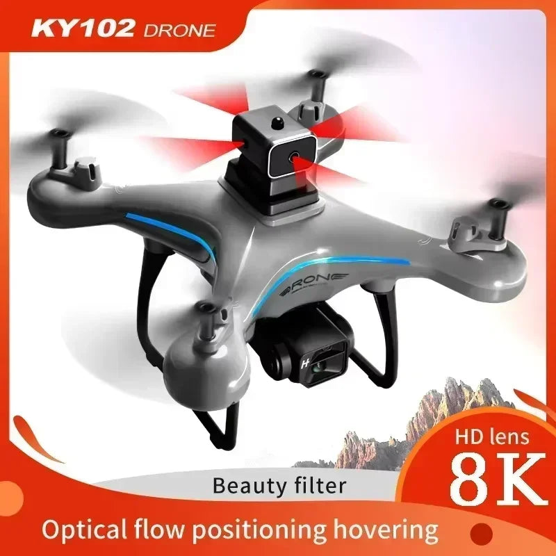 Xiaomi KY102 Drone 8K Câmera Dupla Profissional 10000M Quadricóptero Sem Escovas Evitação de Obstáculos Fluxo Óptico Drone Aéreo RC