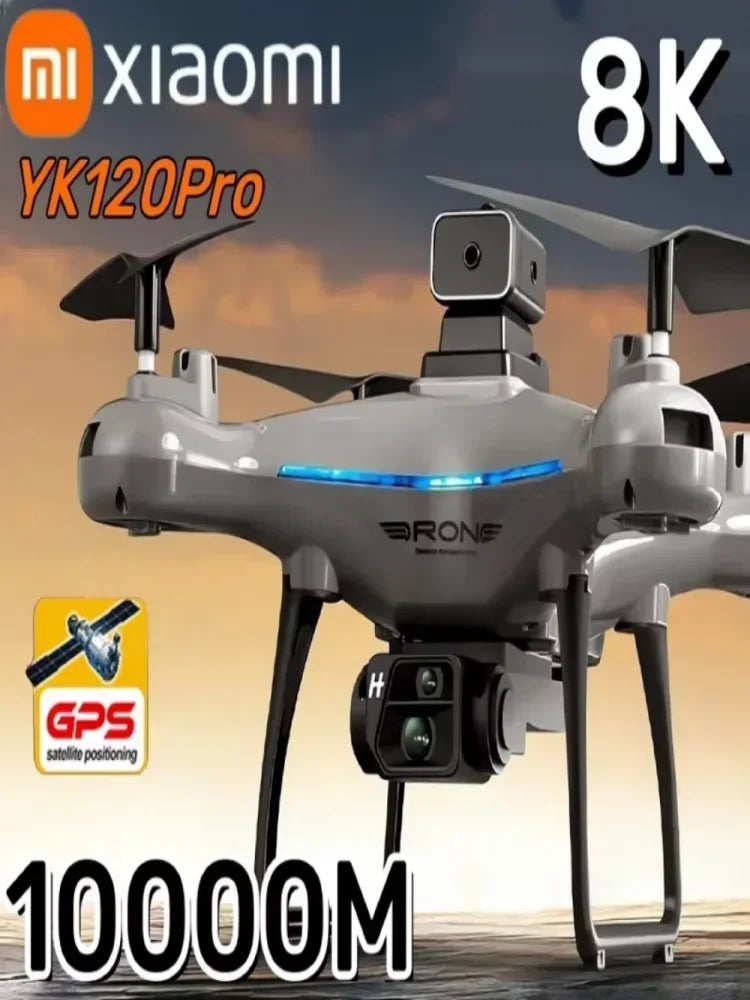 Xiaomi KY102 Drone 8K Câmera Dupla Profissional 10000M Quadricóptero Sem Escovas Evitação de Obstáculos Fluxo Óptico Drone Aéreo RC