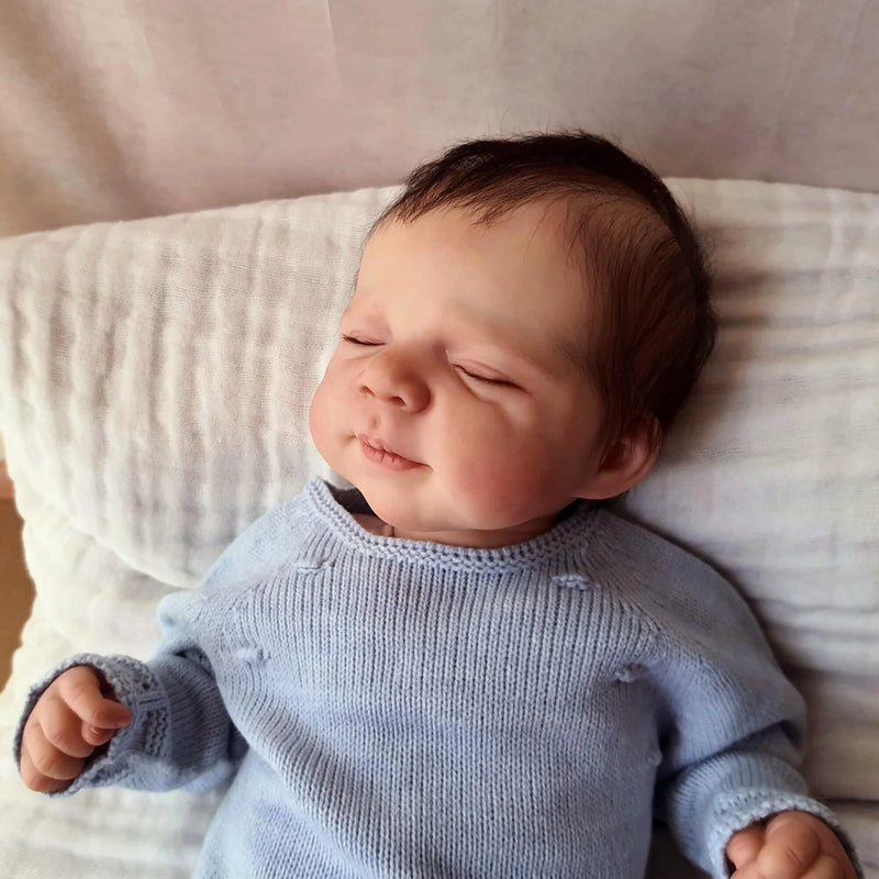 Bebê Reborn Menino Dormindo - Brian