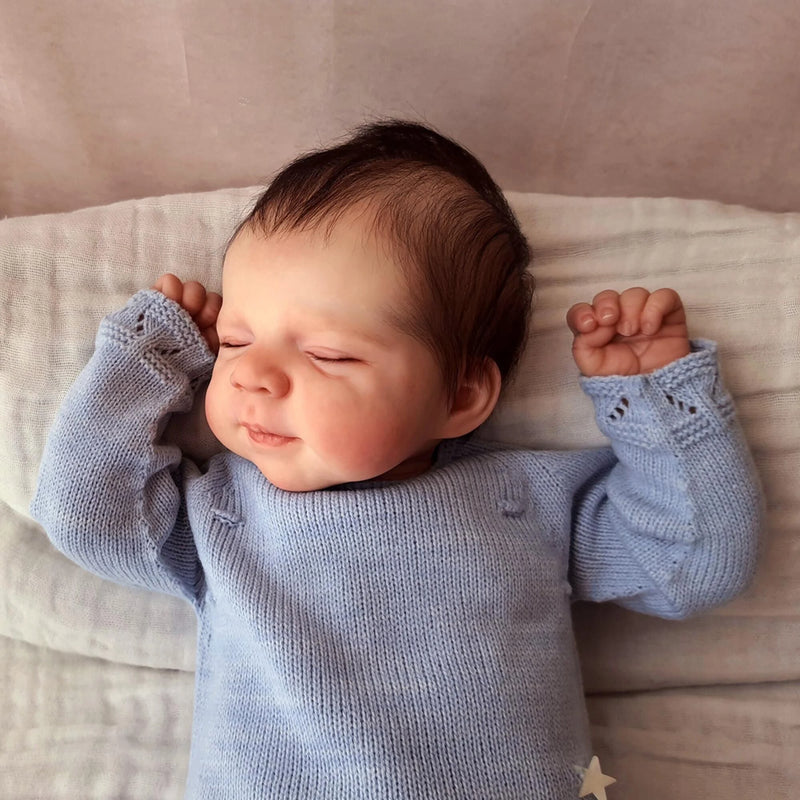 Bebê Reborn Menino Dormindo - Brian