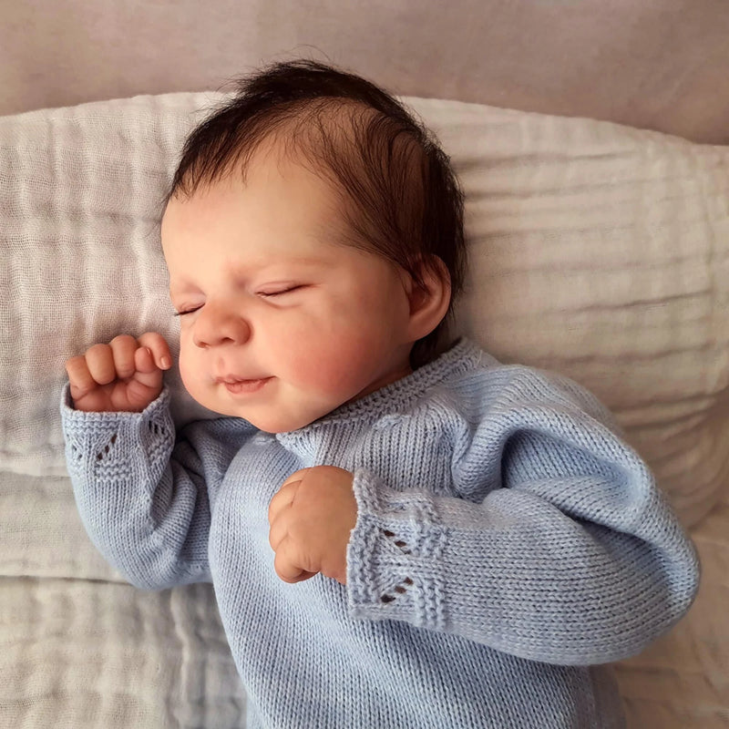 Bebê Reborn Menino Dormindo - Brian