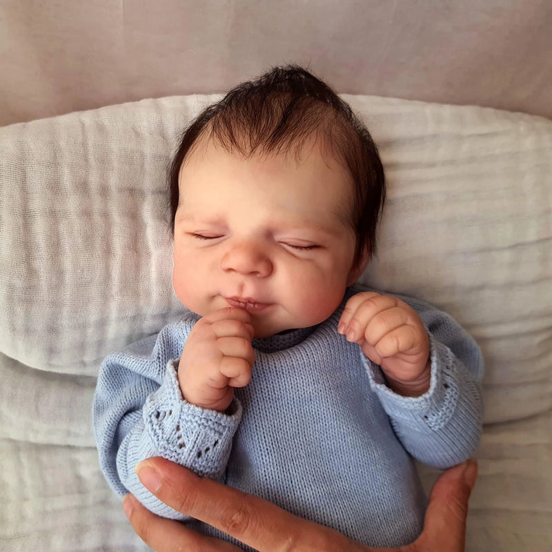 Bebê Reborn Menino Dormindo - Brian