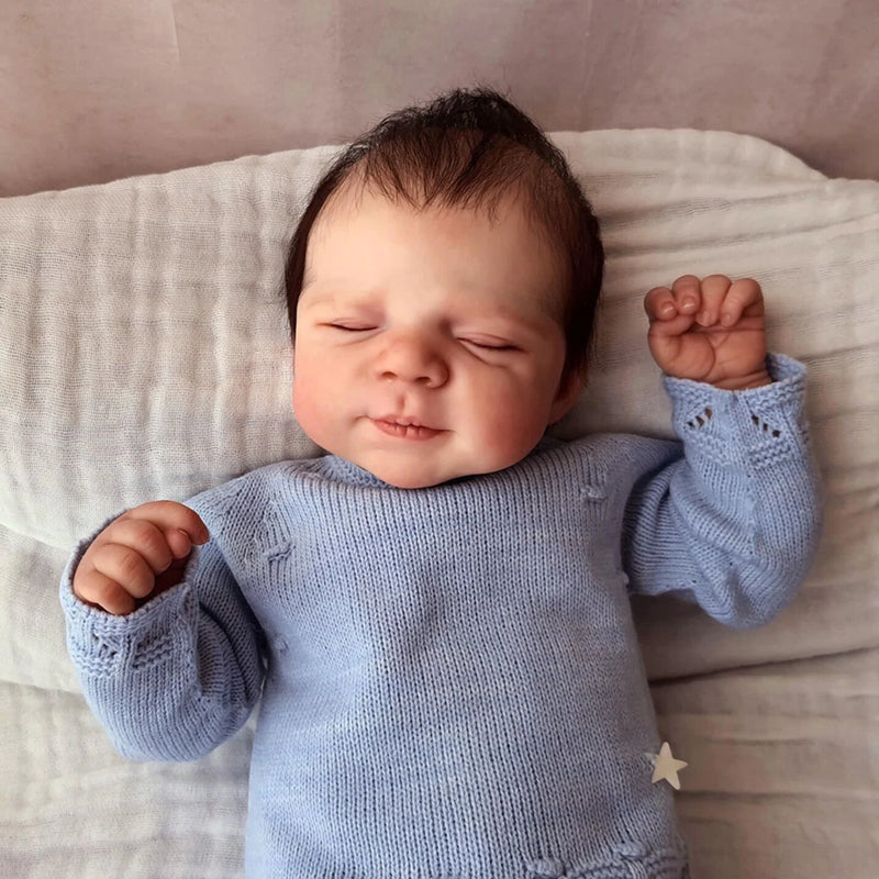 Bebê Reborn Menino Dormindo - Brian