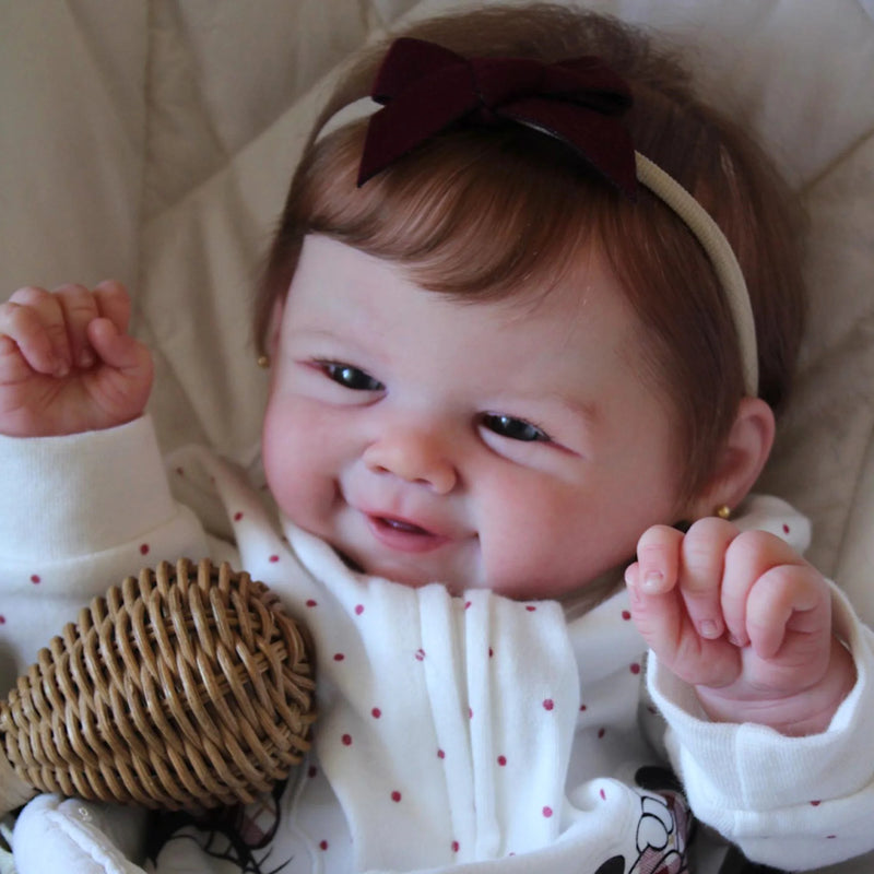 Bebê Reborn Realista 3D - Vivi