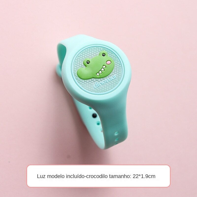 Pulseira Repelente Infantil Com Led - Teléco